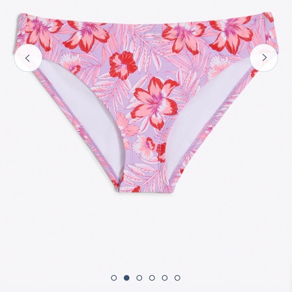 NWT Draper James Peplum Tankini & Bikini Bottom in Floral Scallop - Picture 4 of 6